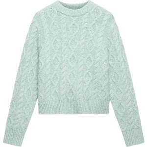 Mint Velvet Green Cable Knit Jumper